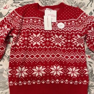 Macys Holiday Lane Christmas sweater.